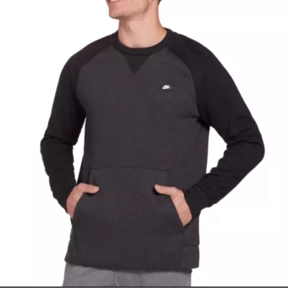 Grey Nike Crew Neck Sweater (S)